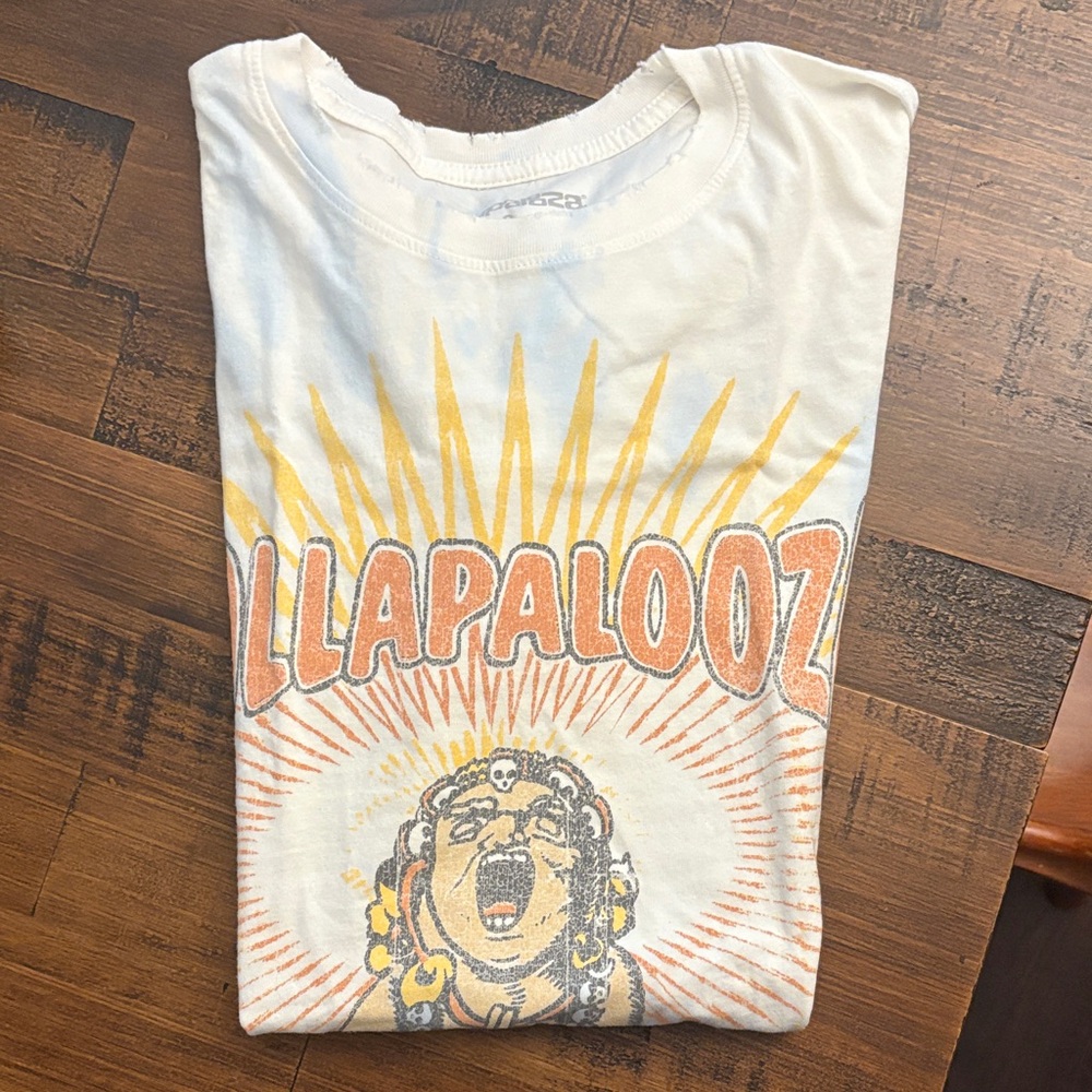Lollapalooza Kids Graphic Tee - White